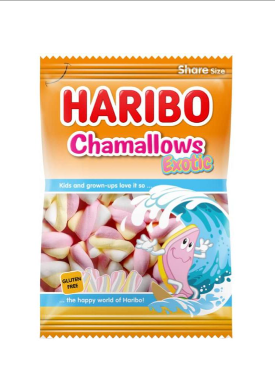 Haribo Chokolade Eksotisk 175g